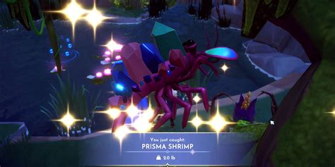 dreamlight valley prisma garnele|How to catch a Prisma Shrimp in Disney Dreamlight。